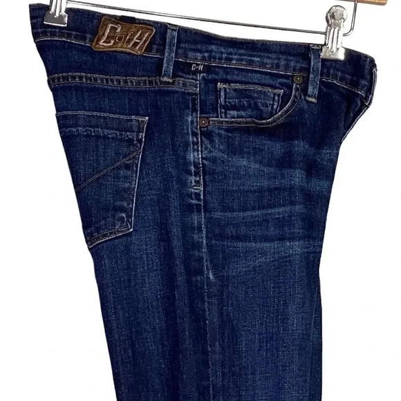 Citizens of Humanity Elson Womens 29 8 Medium Rise Straight Jeans Blue Stretch - Picture 4 of 12